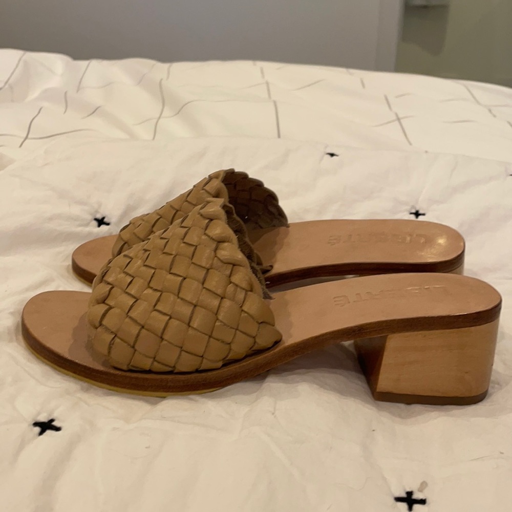 Liberte Santorini Woven Mule Sandal